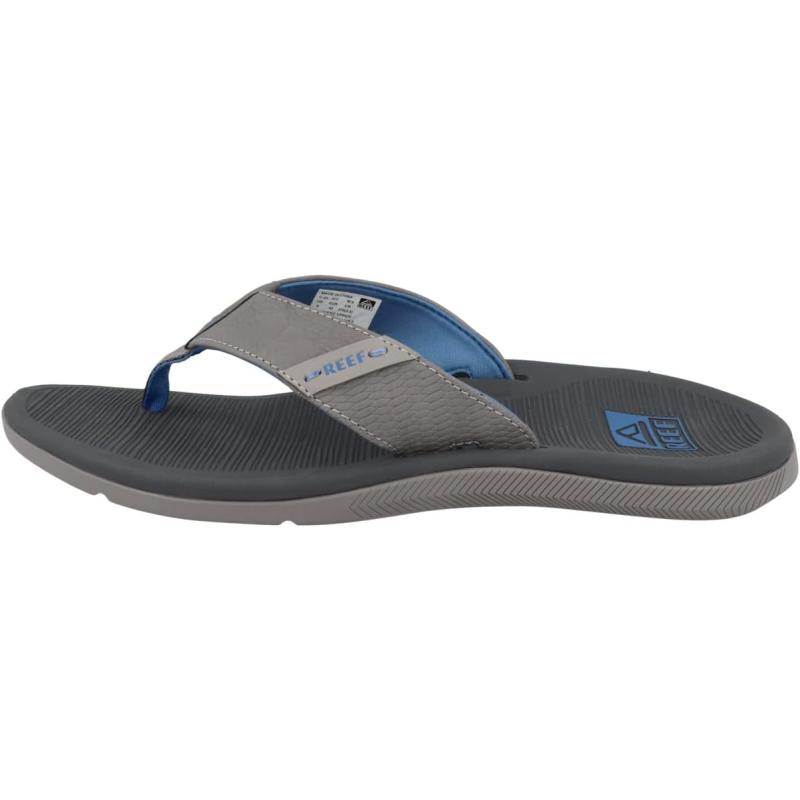 Reef Men’s Santa Ana Flip-Flop(Blue/Light Grey) - REEF