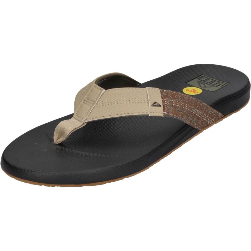 Reef Men’s Cushion Phantom Flip-Flop(Black) - REEF