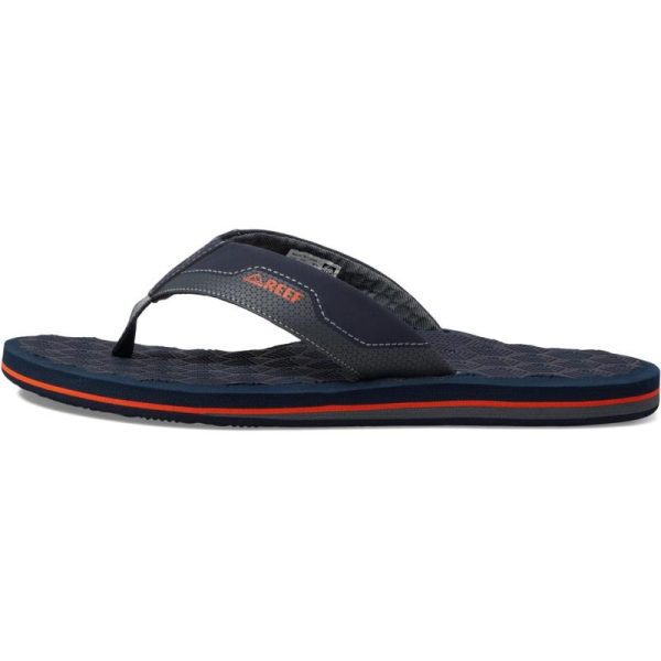 Reef Men’s The Ripper Flip-Flop(Navy/Mandarin) - REEF