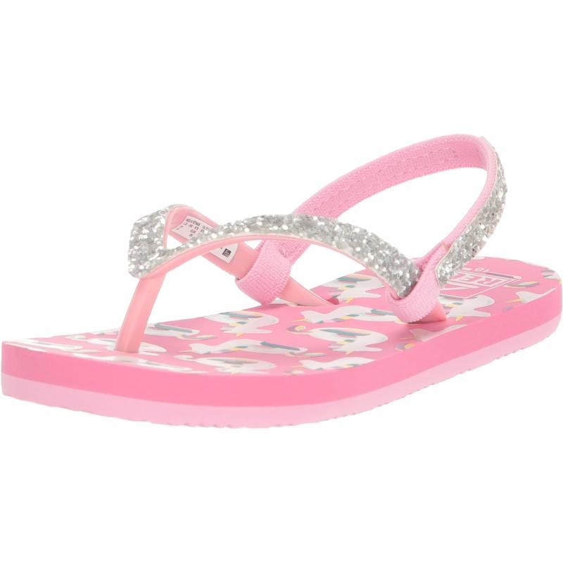 Reef Unisex-Child Little Stargazer Prints Sandal(Unicorn Float) - REEF